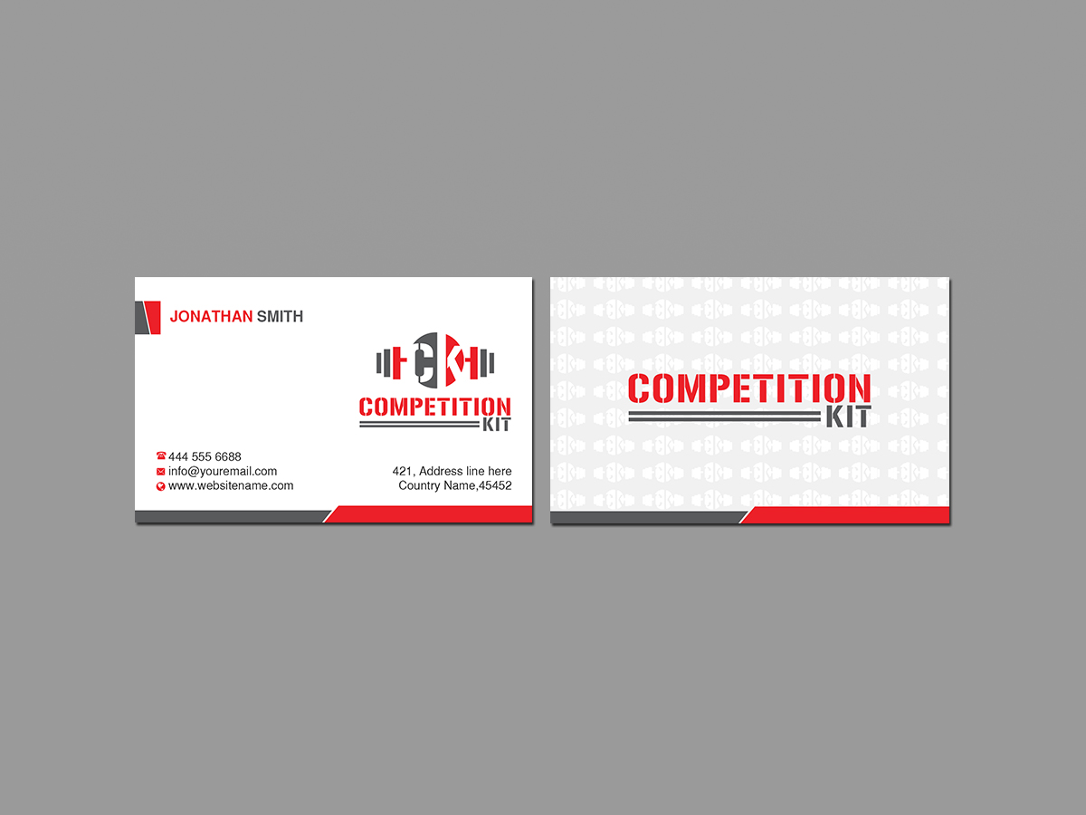 Business Card Design by Creations Box 2015 for Competition Kit | Design #18218339