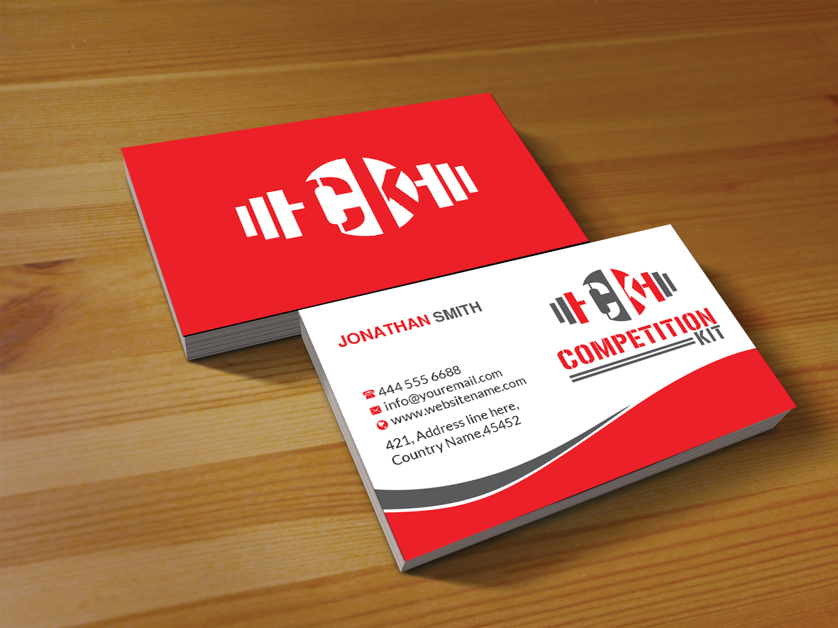Business Card Design by Creations Box 2015 for Competition Kit | Design #18218340