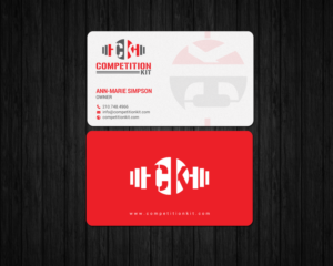 Design de Carte de Visite par chandrayaan.creative pour Competition Kit | Design : #18217134
