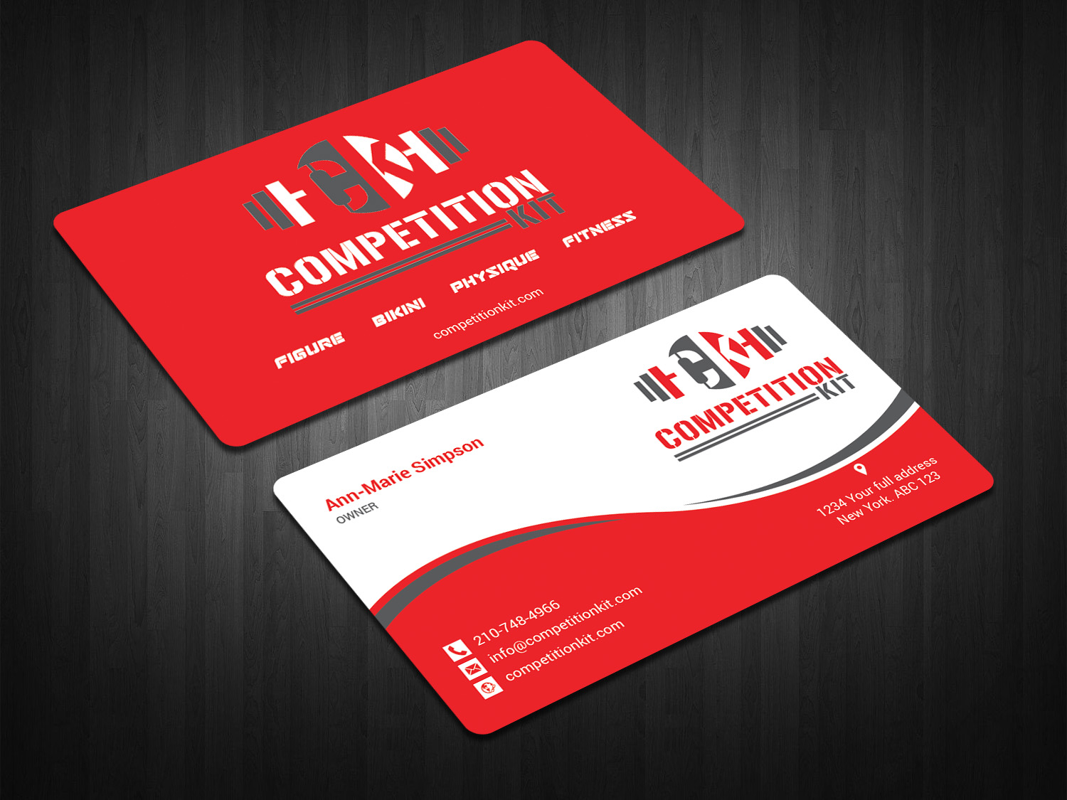 Business Card Design by zahidrabby.bigc for Competition Kit | Design #18213319