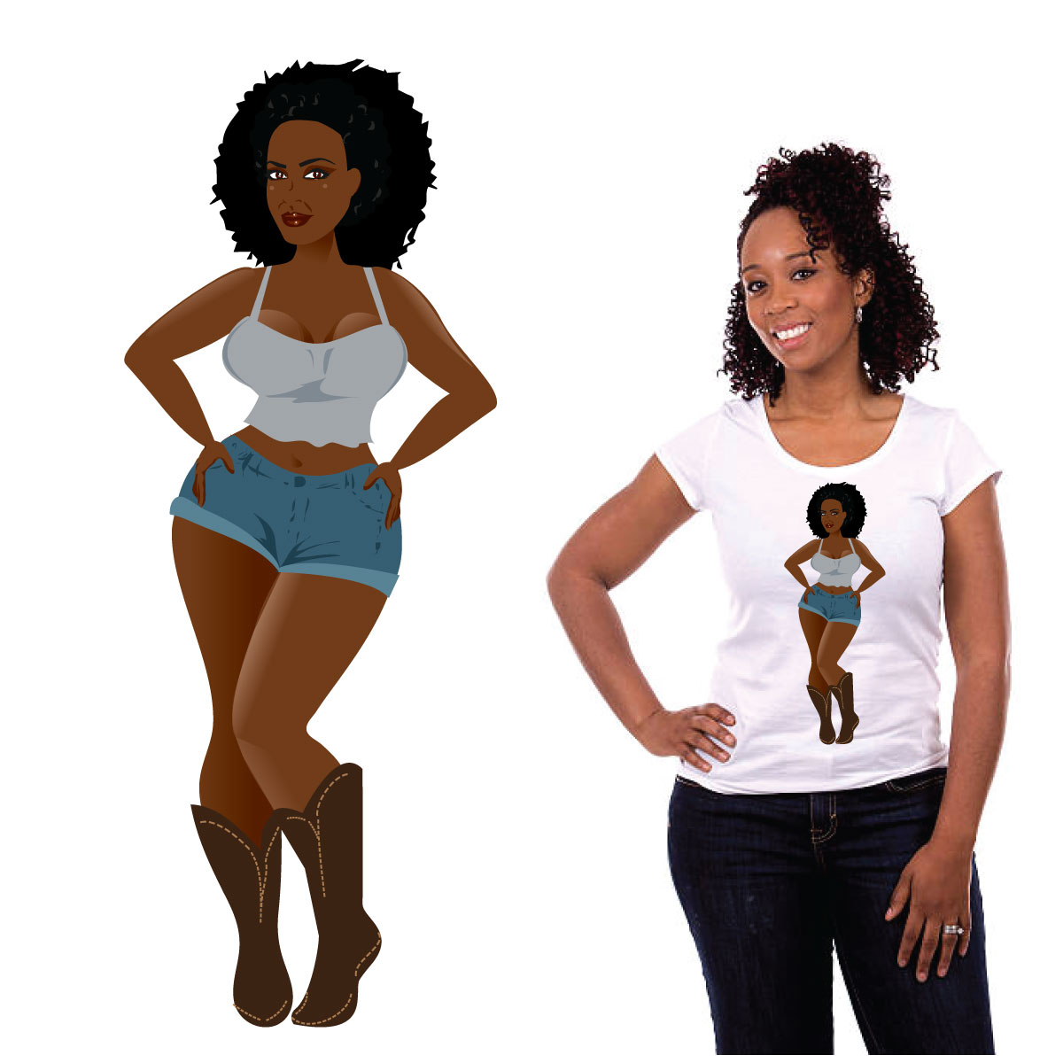 T-shirt Design by ackocar for Southern Beauties Apparel LLC | Design #18341375