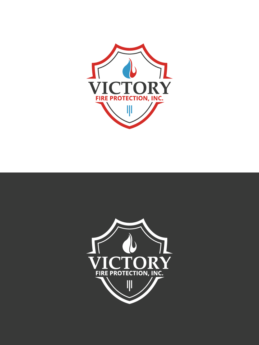 Logo Design by vanroz for Victory Fire Protection, Inc. | Design #18320415