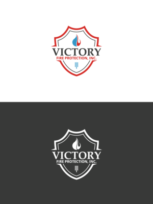 Logo Design by vanroz for Victory Fire Protection, Inc. | Design: #18320415