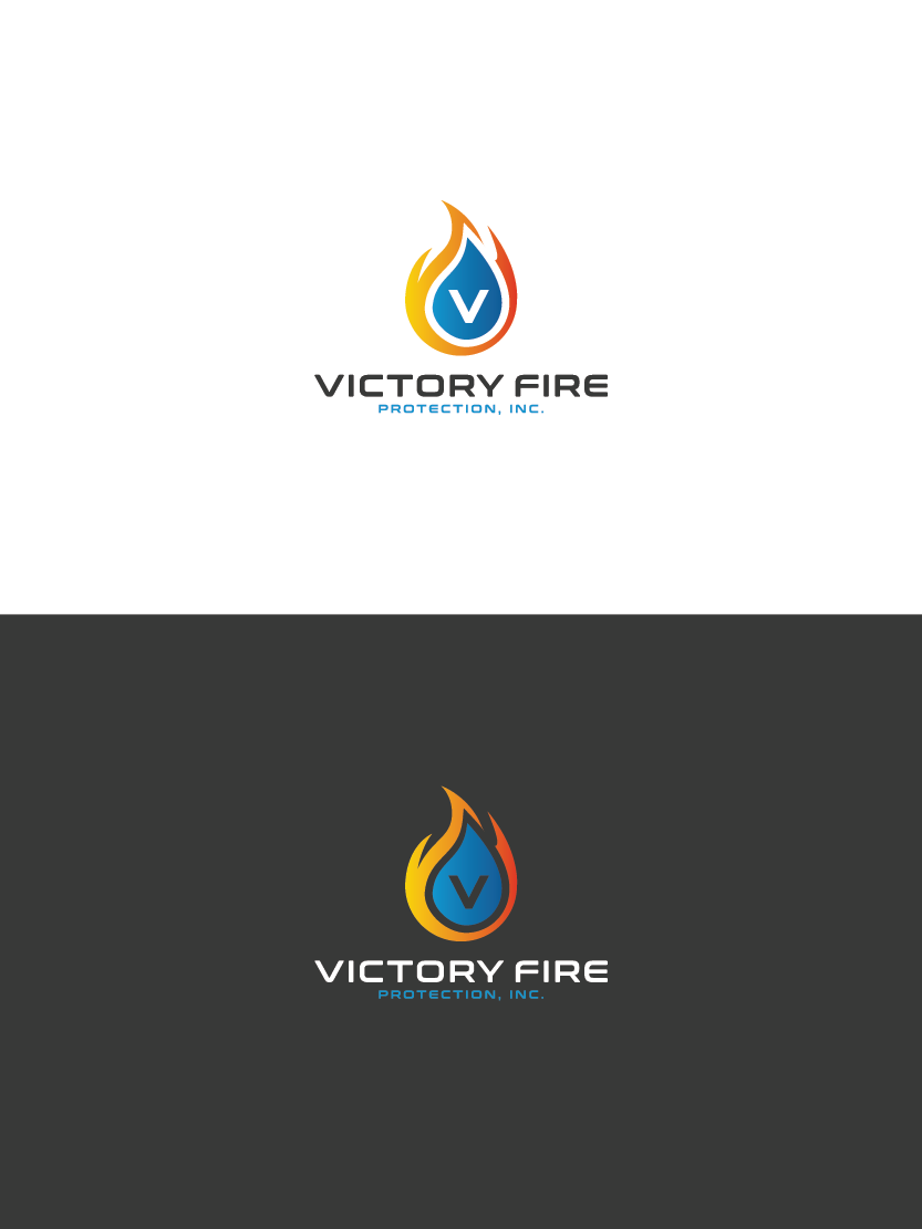 Logo Design by vanroz for Victory Fire Protection, Inc. | Design #18323255