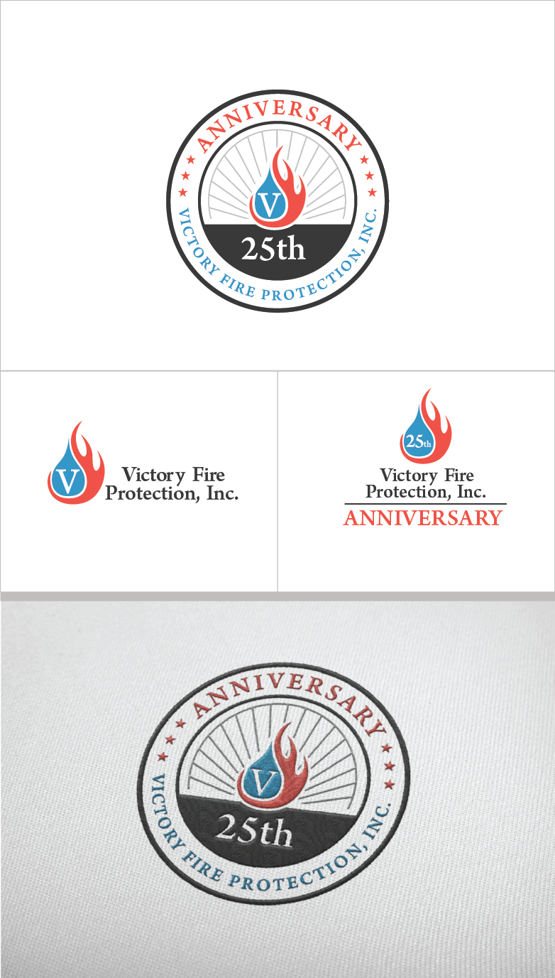 Logo Design by vanroz for Victory Fire Protection, Inc. | Design #18398083