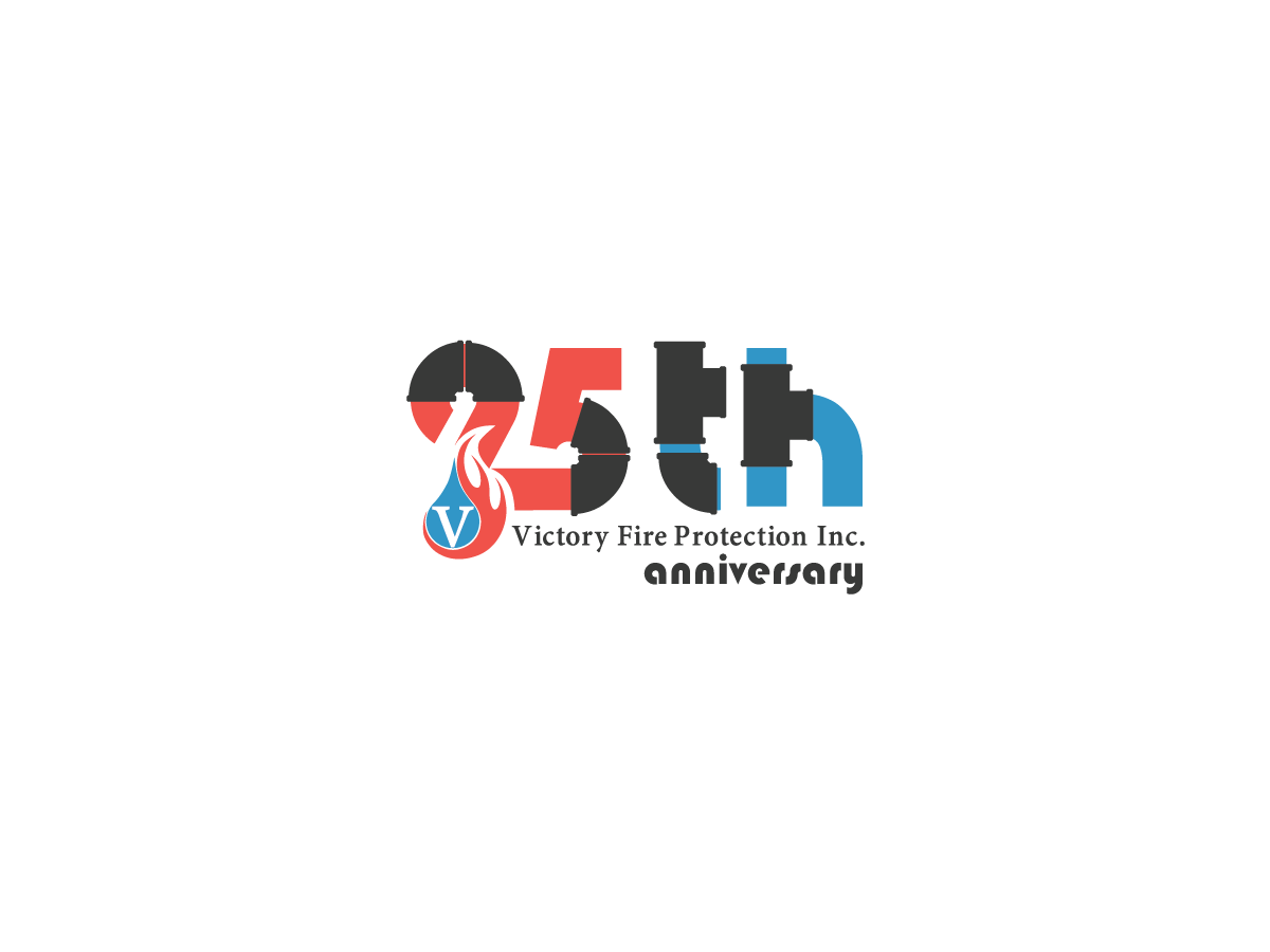 Logo Design by Matea for Victory Fire Protection, Inc. | Design #18353507