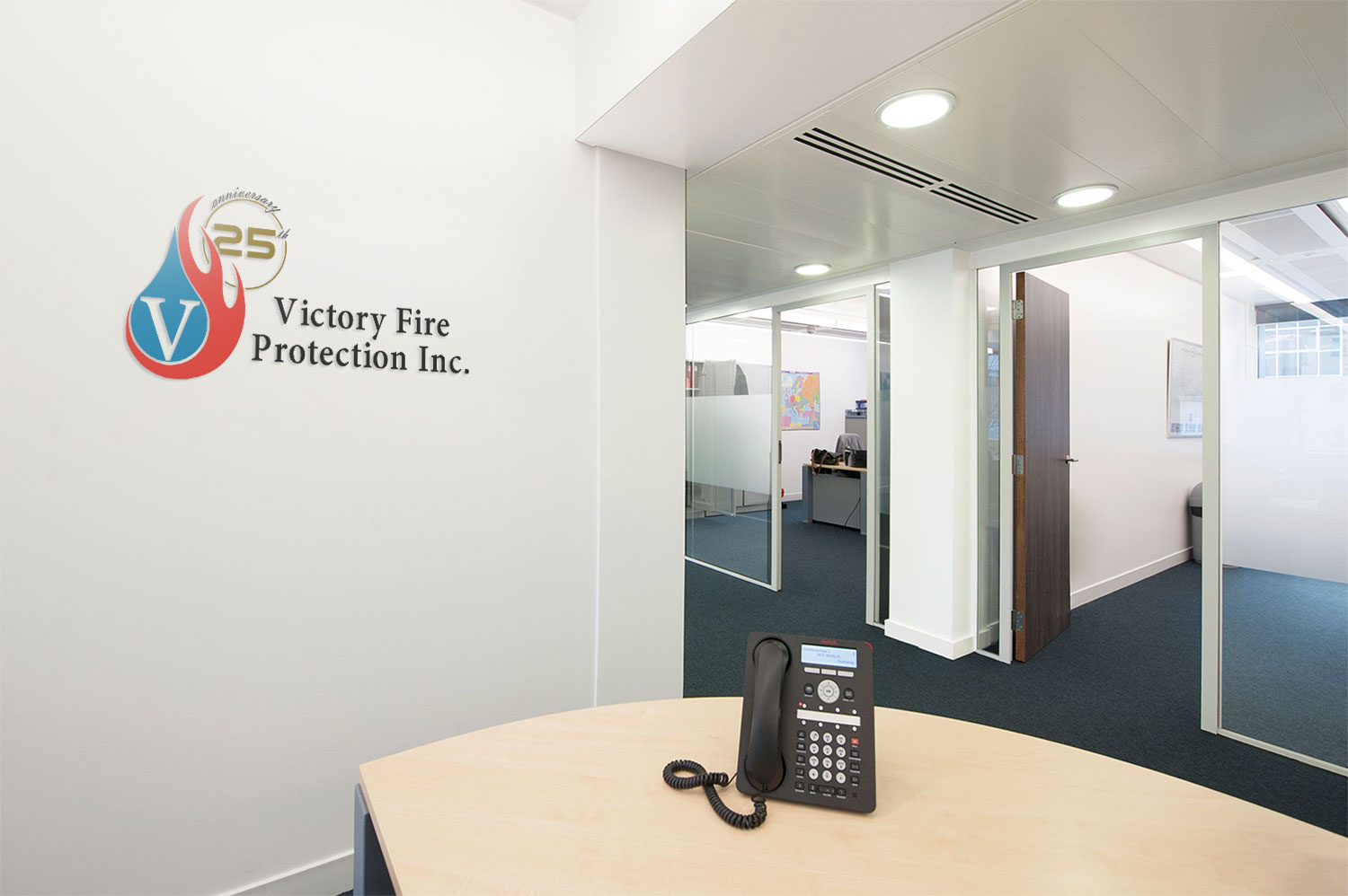 Logo Design by Deziners Zone for Victory Fire Protection, Inc. | Design #18236269