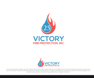 Logo Design by Niizam's for Victory Fire Protection, Inc. | Design: #18234244