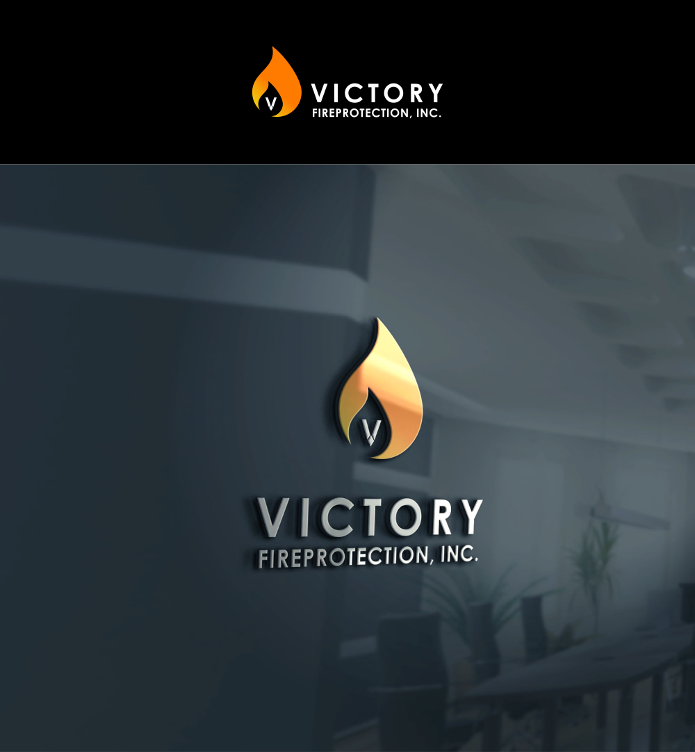 Logo Design by kaka zaky 2 for Victory Fire Protection, Inc. | Design #18314225