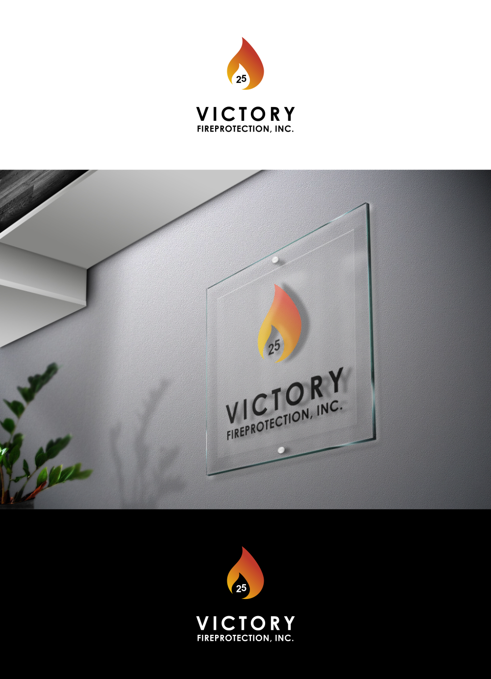 Logo Design by kaka zaky 2 for Victory Fire Protection, Inc. | Design #18337310