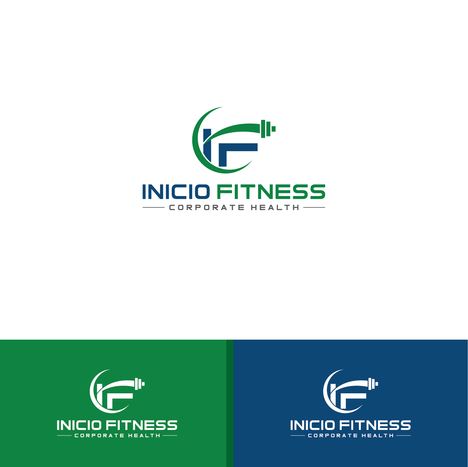 Logo Design by Deziners Zone for inicio fitness gmbh | Design #18218499