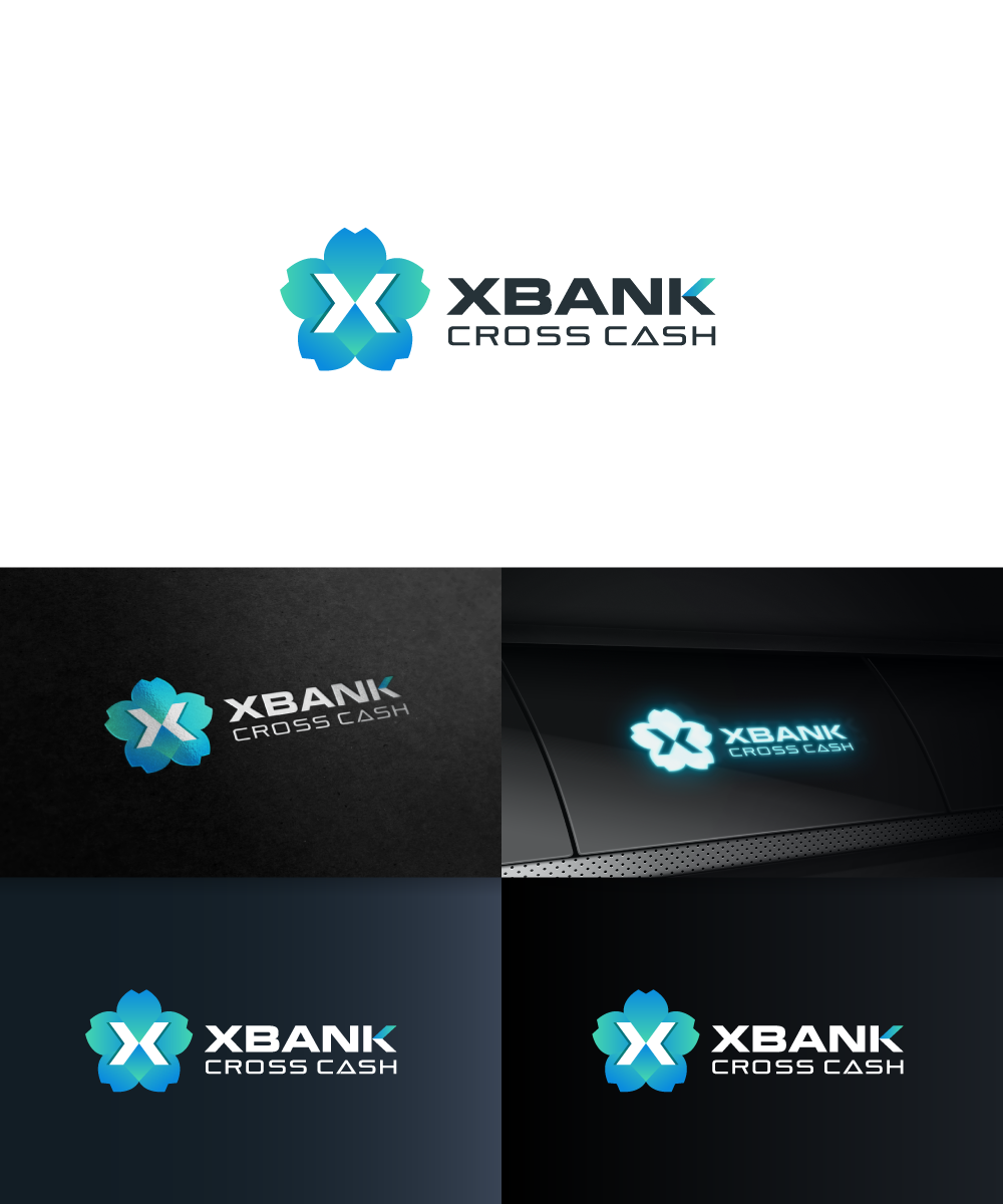 Logo Design by Sergio Coelho for XBANK | Design #18274465