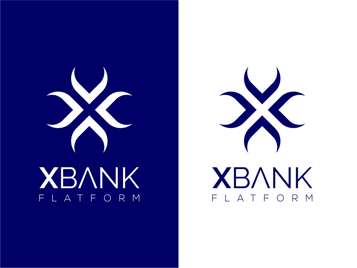 Logo Design by MICHAEL S.B for XBANK | Design #18287578
