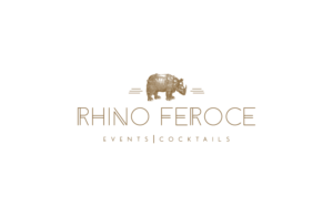 Rhino Féroce      Events | Cocktails | Logo-Design von GLDesigns