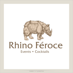 Rhino Féroce      Events | Cocktails | Logo-Design von vladst2004