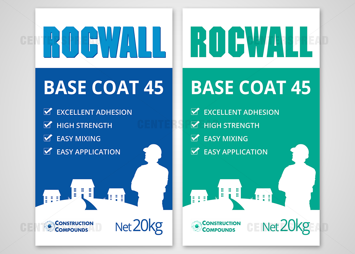 Packaging Design by CENTERSPREAD for CONSTRUCTION COMPOUNDS | Design #2820856