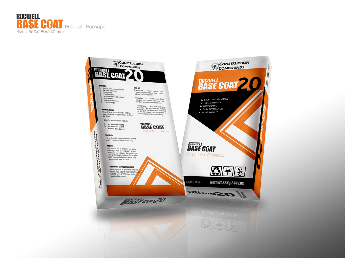 Diseño de Empaque por MicroZ para CONSTRUCTION COMPOUNDS | Diseño #2851348