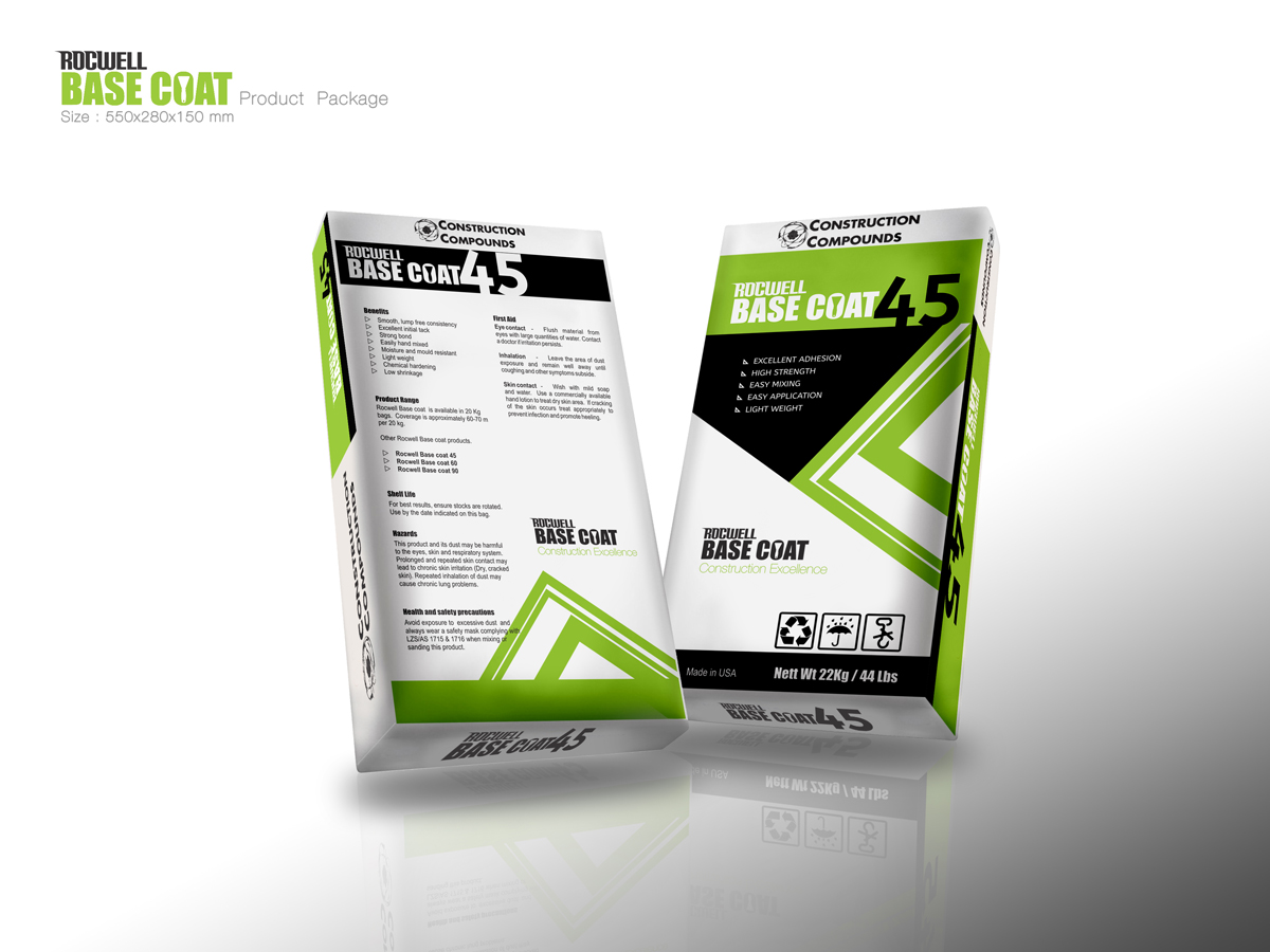 Diseño de Empaque por MicroZ para CONSTRUCTION COMPOUNDS | Diseño #2852601