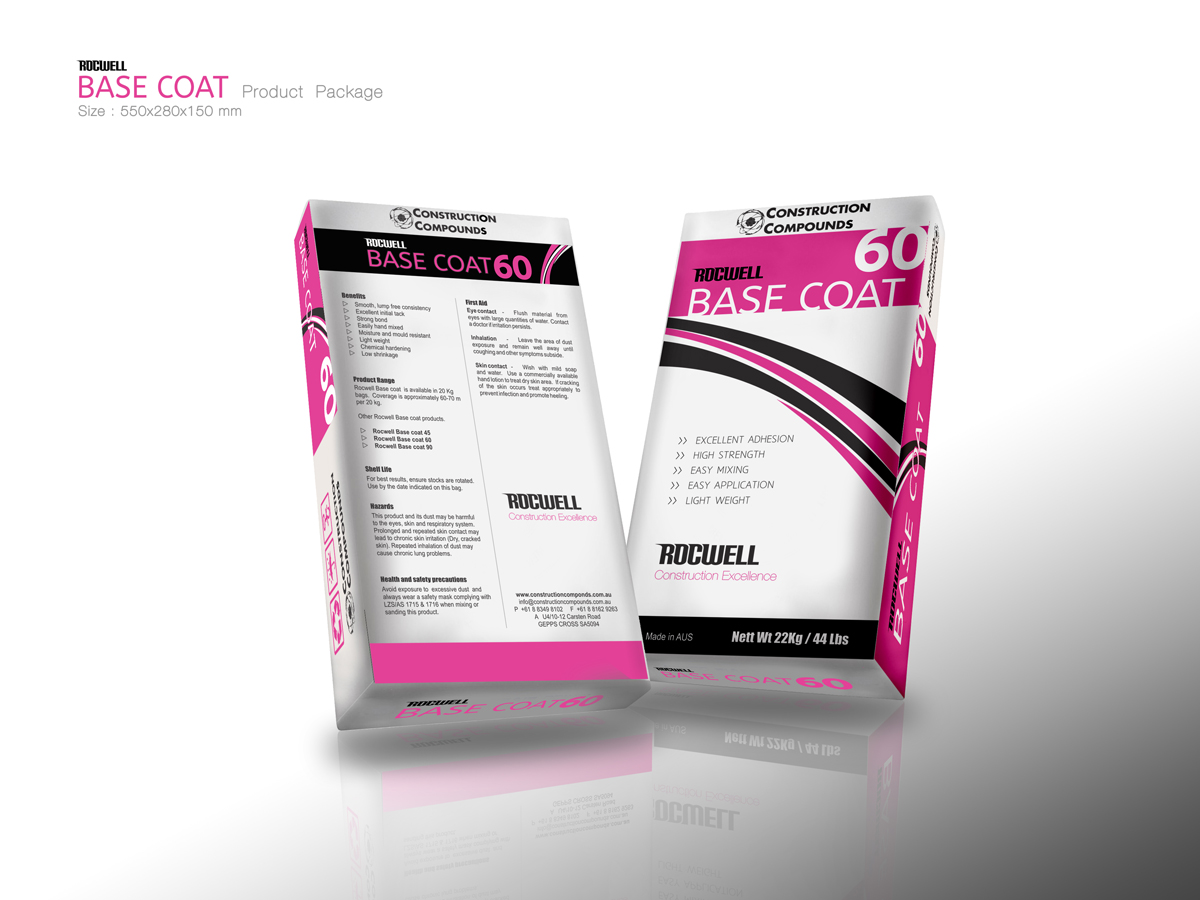 Diseño de Empaque por MicroZ para CONSTRUCTION COMPOUNDS | Diseño #2854679