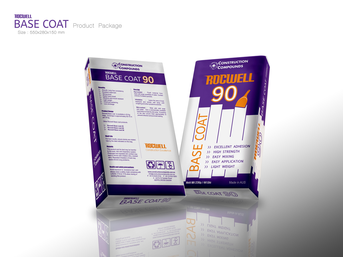 Diseño de Empaque por MicroZ para CONSTRUCTION COMPOUNDS | Diseño #2881187