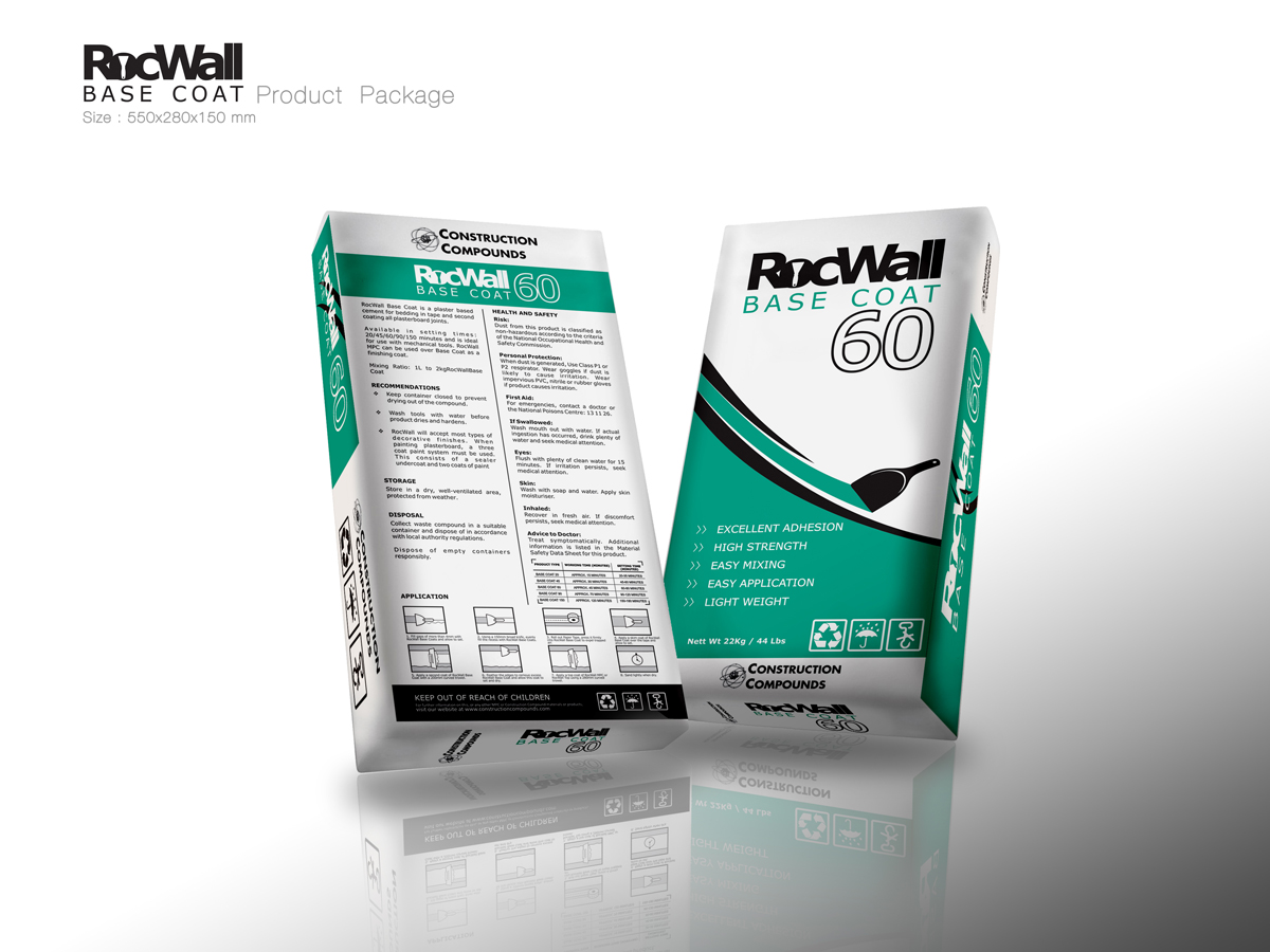 Diseño de Empaque por MicroZ para CONSTRUCTION COMPOUNDS | Diseño #2892927