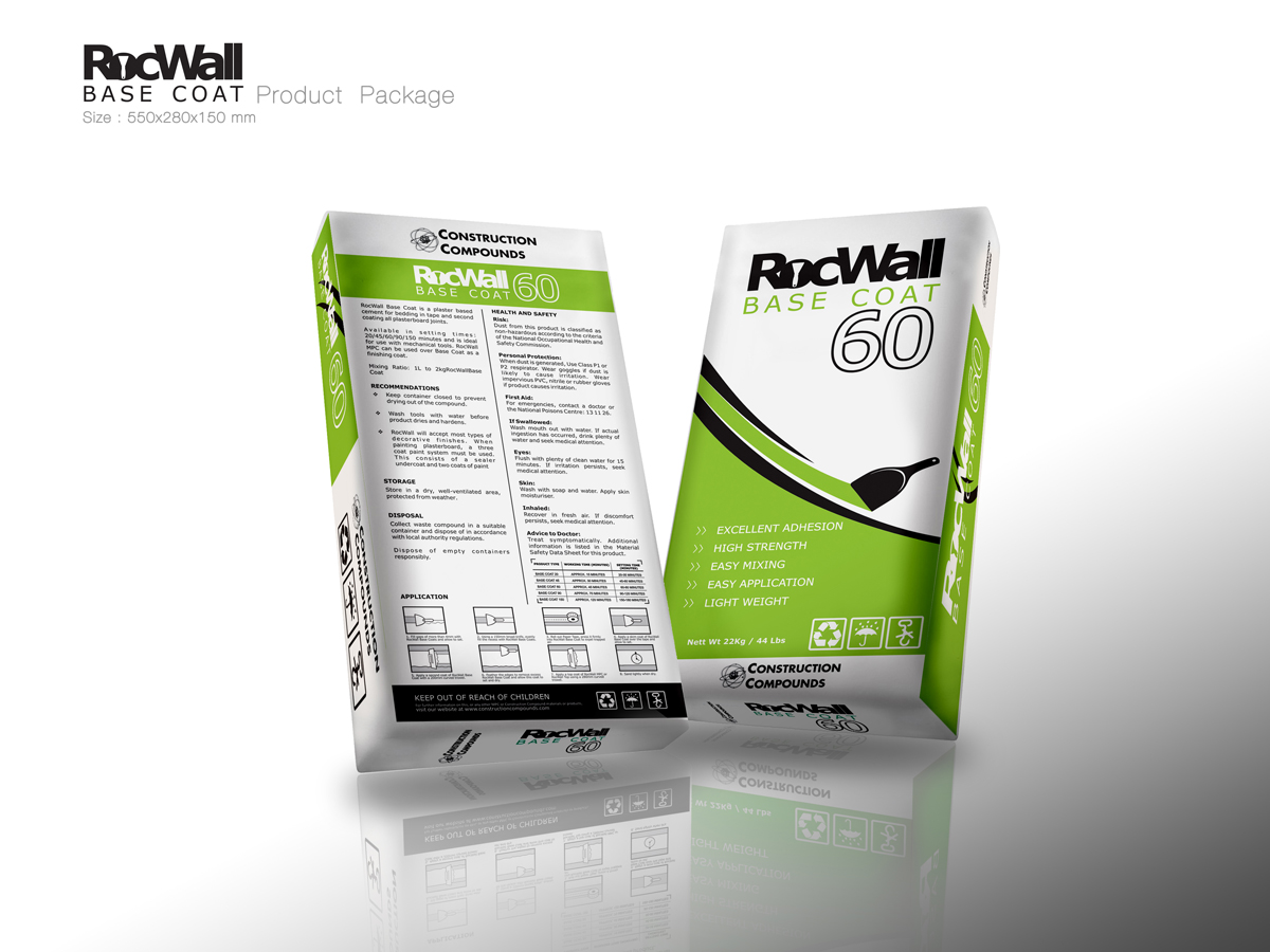 Diseño de Empaque por MicroZ para CONSTRUCTION COMPOUNDS | Diseño #2892930