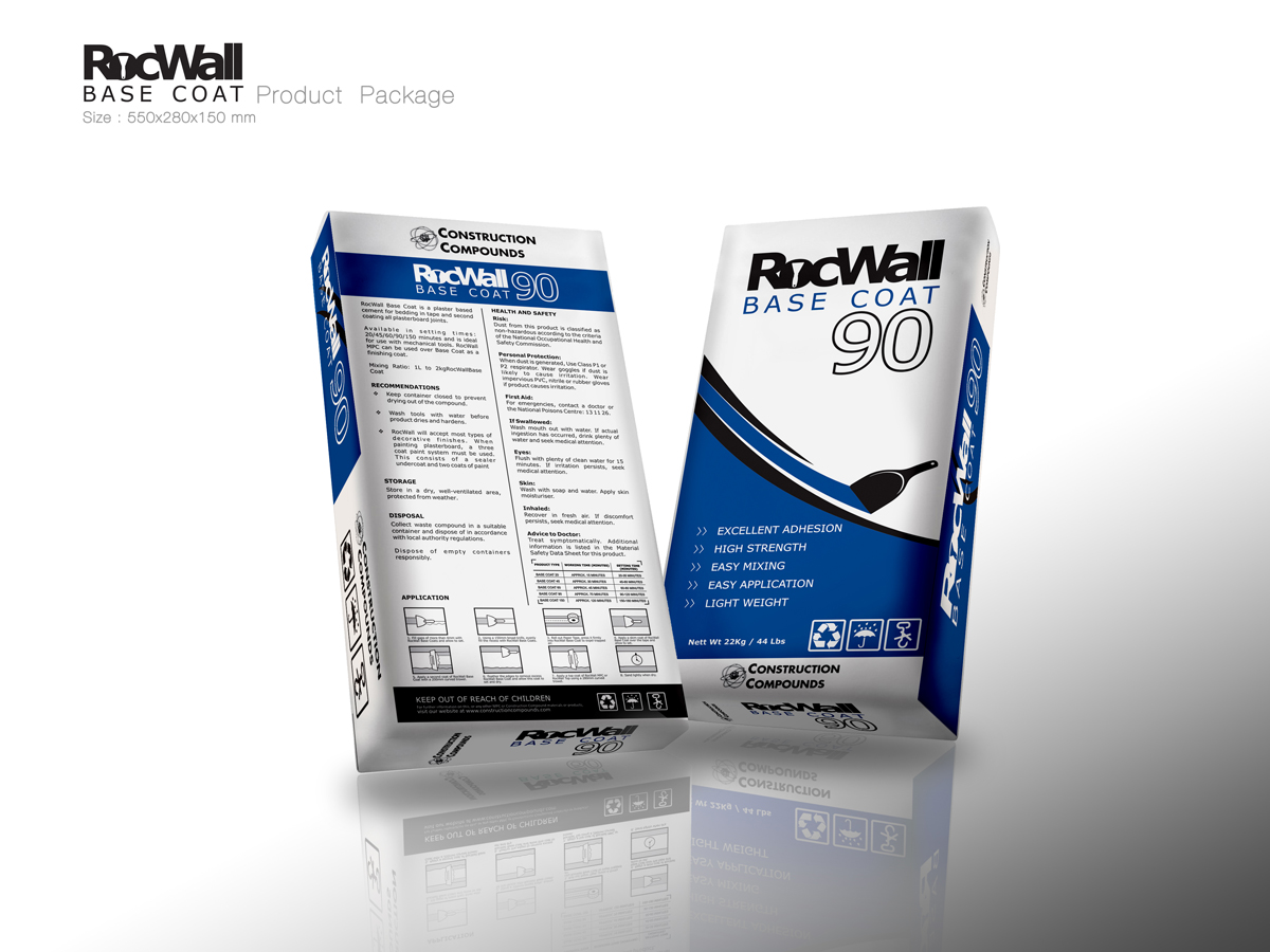 Diseño de Empaque por MicroZ para CONSTRUCTION COMPOUNDS | Diseño #2892933