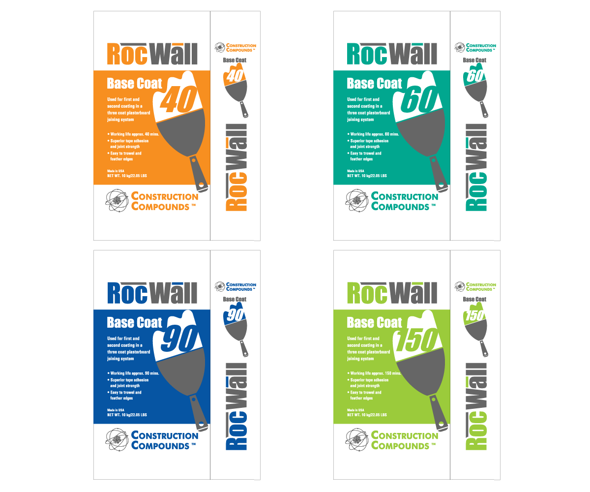 Verpackungs-Design von GliderGraphx für CONSTRUCTION COMPOUNDS | Design #2829211