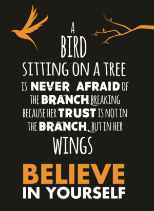 #Believe Bird T-shirt | Diseño de Camiseta por artistraman