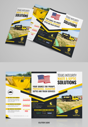 TIWS informational brochure to aimed to attract people to all three our our service industries | Brochure Design by SAI DESIGNS