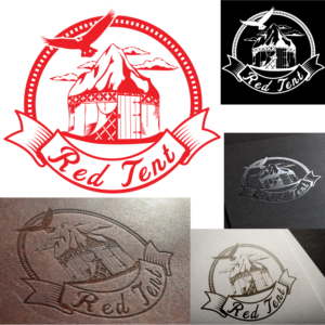 Logo Design by Logo Herald for The Red Tent Company | Design #18222960