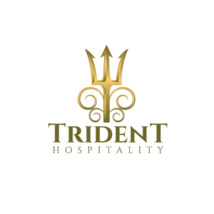 We can try to saying Trident Hospitality. But we might not except words | Logo Design by rozT