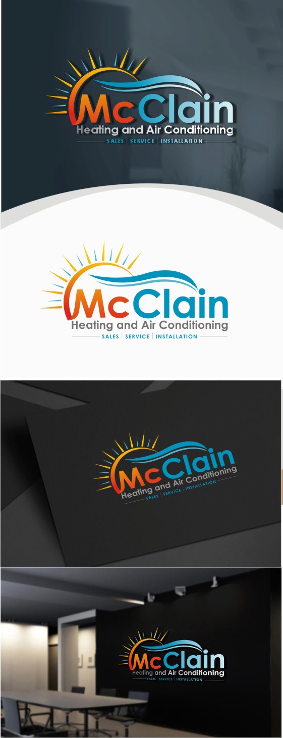 Logo Design by nutu for mcclain heating and air | Design: #18229556