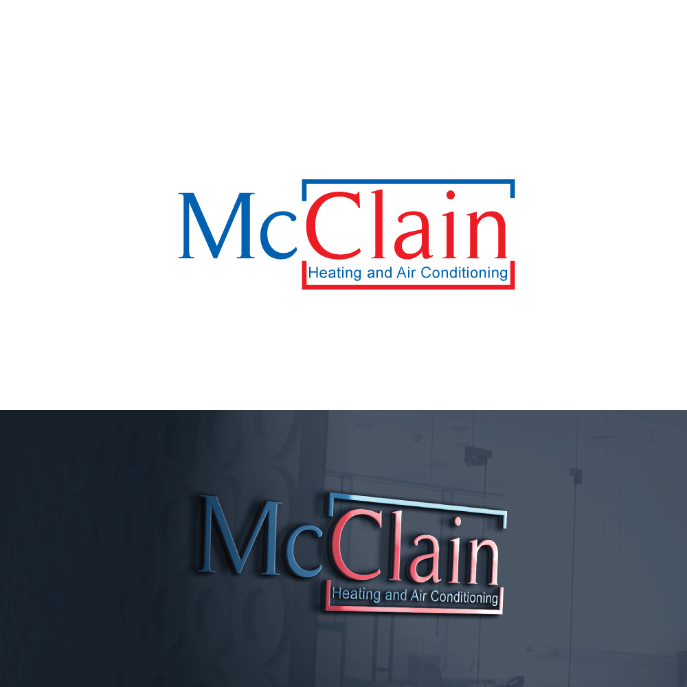 Logo Design by CreativeFlows 2 for mcclain heating and air | Design #18228903