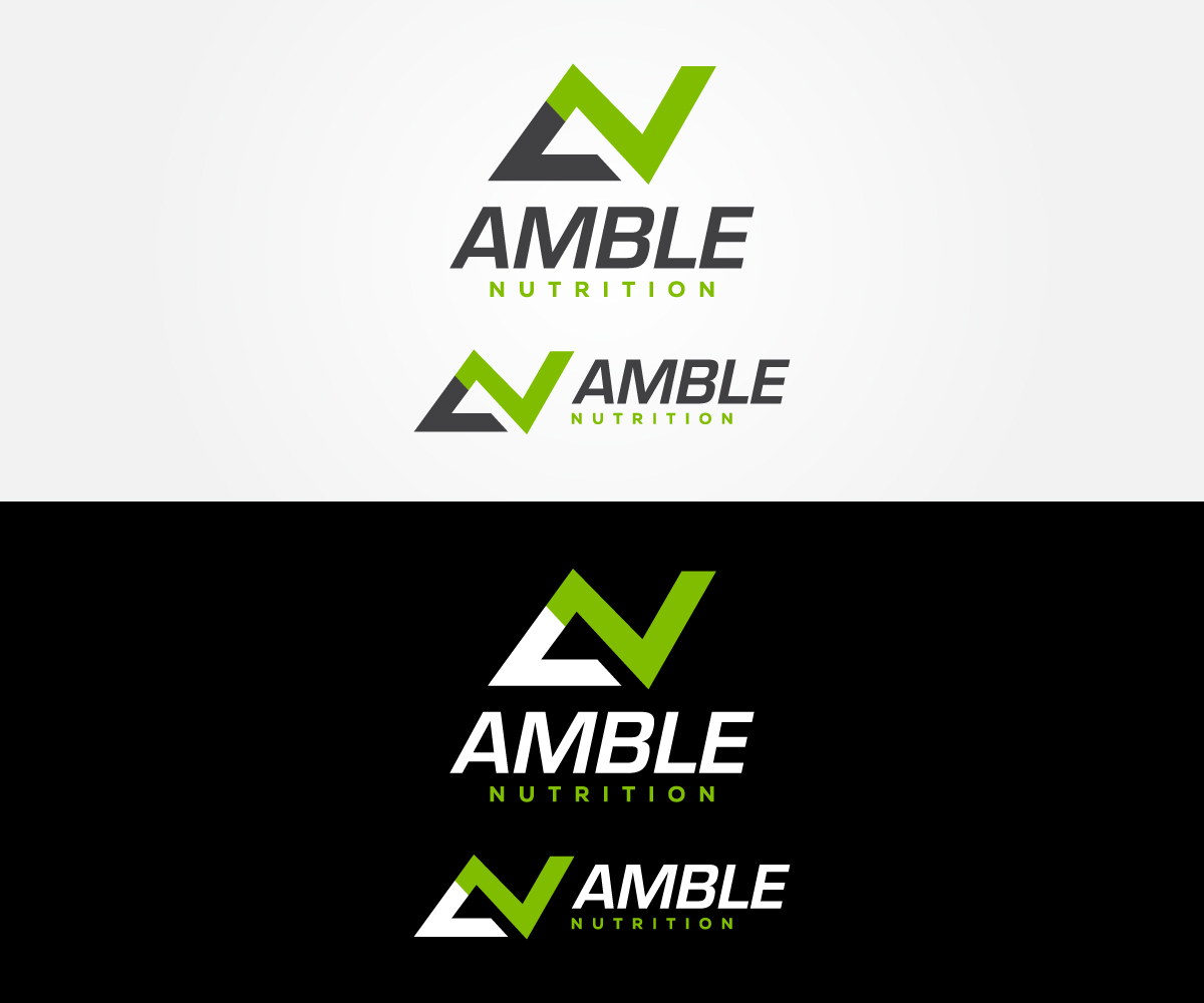 Logo Design by sangeloenriquez for Amble Nutrition LLC | Design #18216434