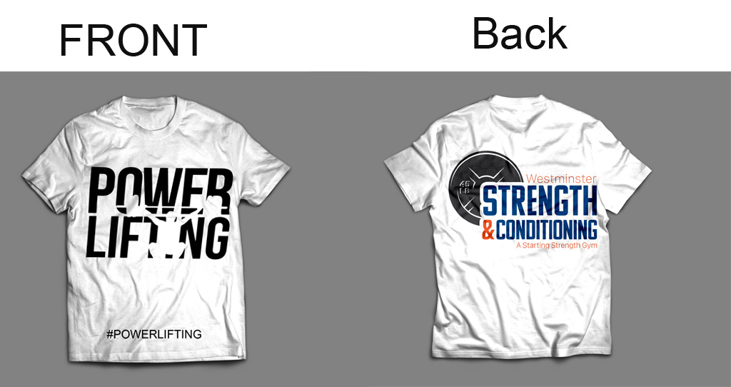 T-shirt Design by Kareem Afifi for Westminster Strength and Conditioning  | Design #18227501