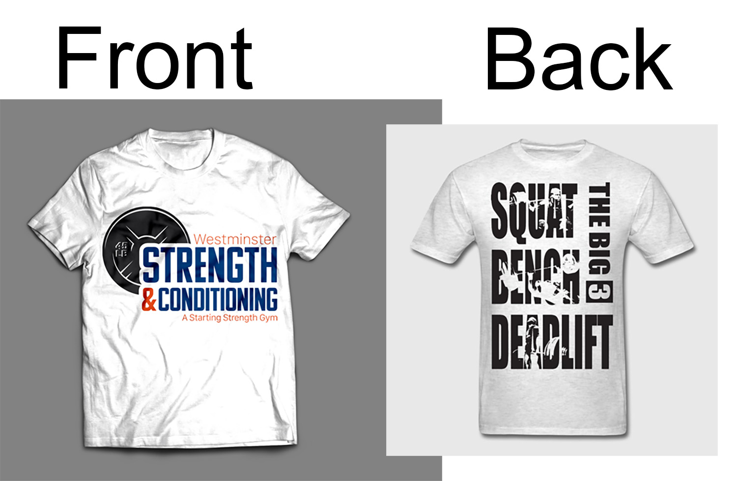 T-shirt Design by Kareem Afifi for Westminster Strength and Conditioning  | Design #18227503