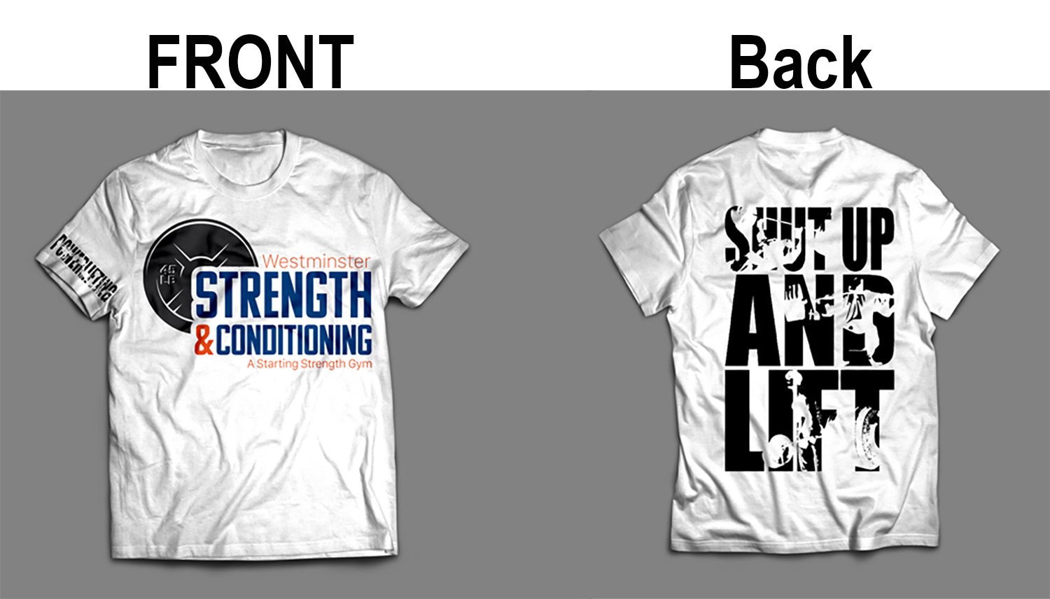 T-shirt Design by Kareem Afifi for Westminster Strength and Conditioning  | Design #18231930