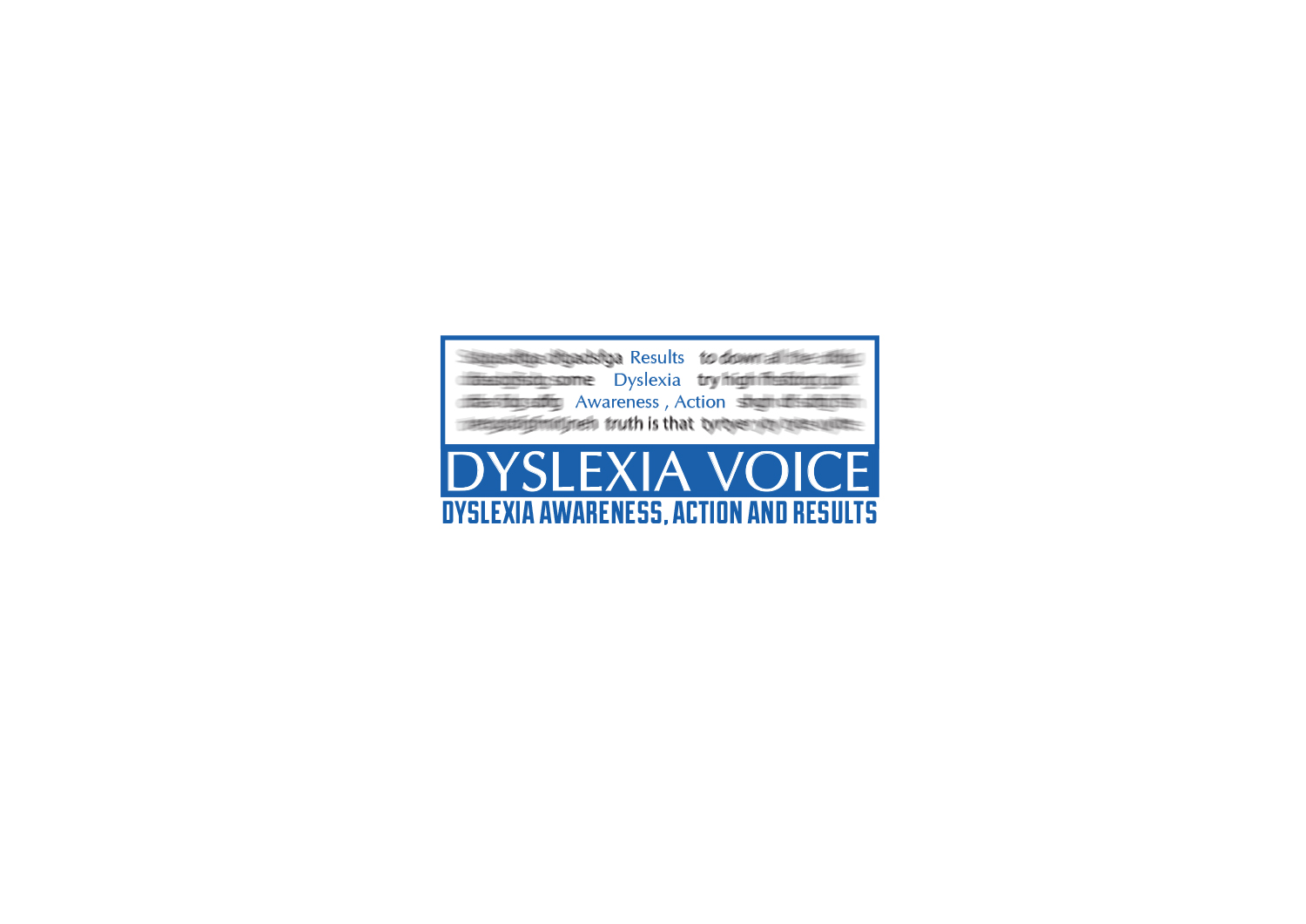 Logo Design by fisekovic goran for Dyslexia Voice | Design #18251709