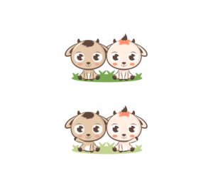 Cartoon Goats for Product Packaging and Animation | Grafik-Design von Anekaa