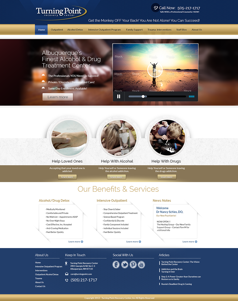 Diseño Web por amberegg para Maverick Web Video | Diseño #2843682