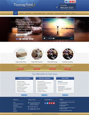 Web Design by amberegg for Maverick Web Video | Design: #2895872