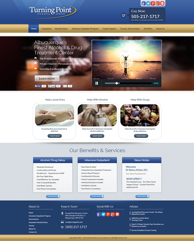 Diseño Web por amberegg para Maverick Web Video | Diseño #2982224