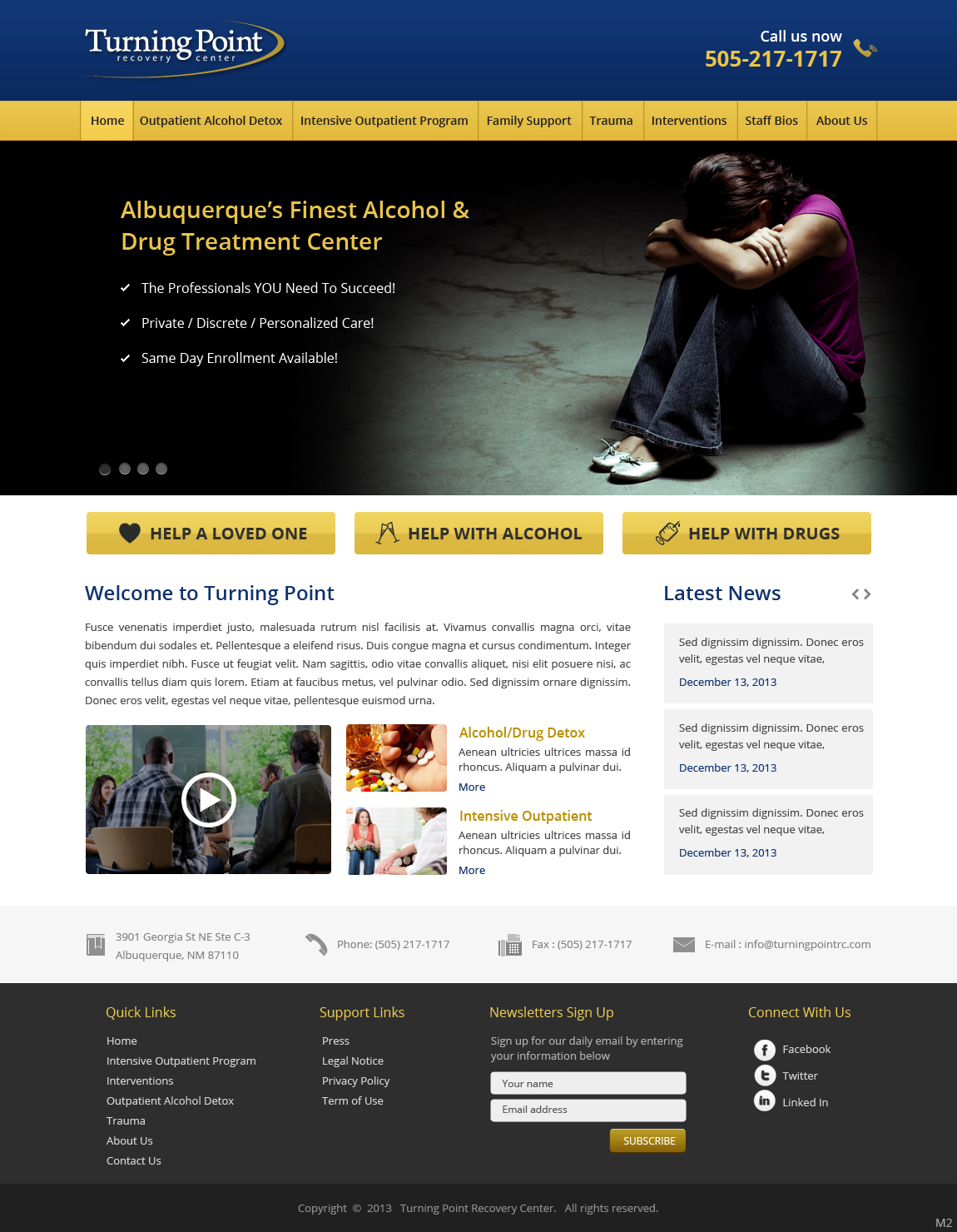 Web Design by pb for Maverick Web Video | Design #2814261