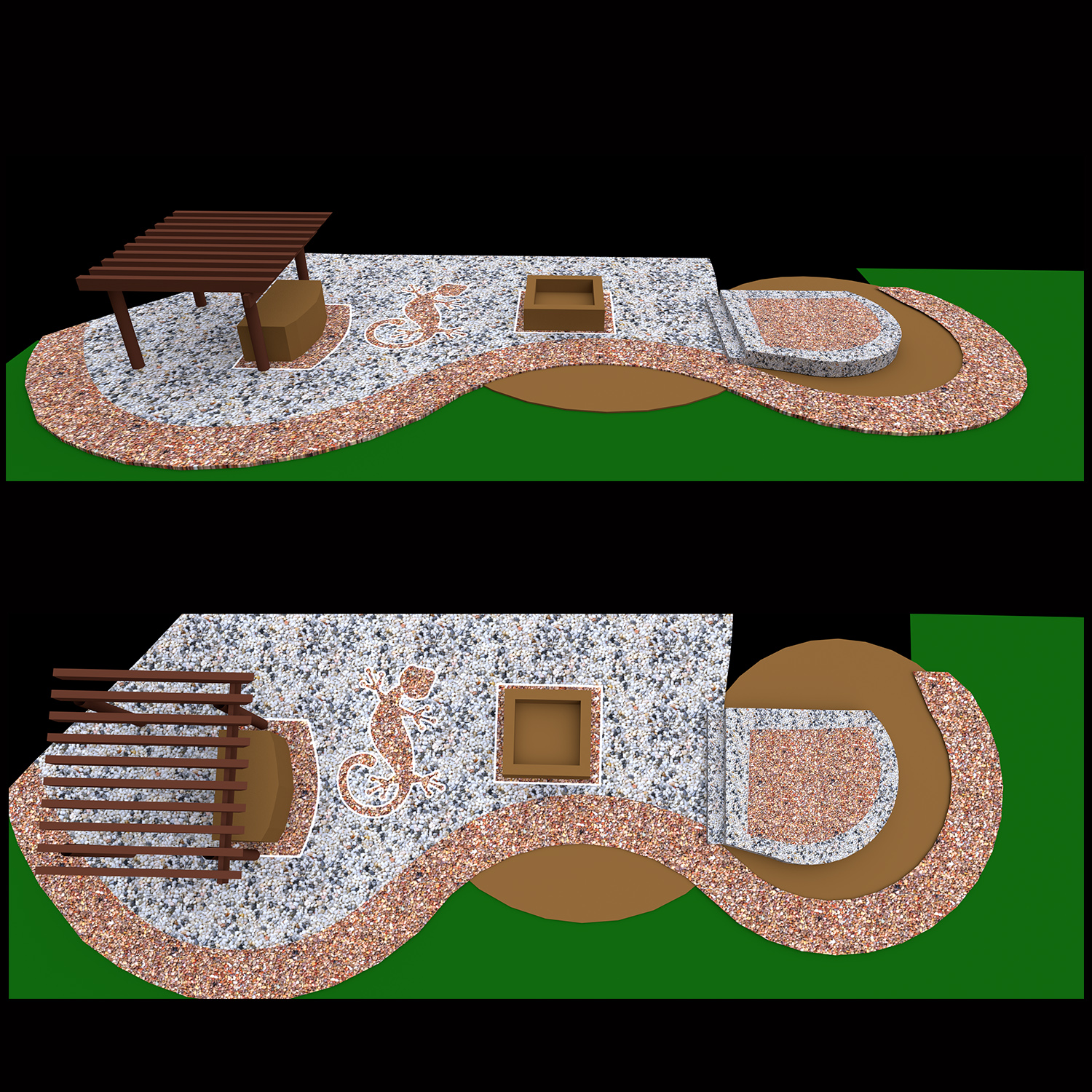 Diseño 3D por George_M para River Rock Resurfacing | Diseño #18294703