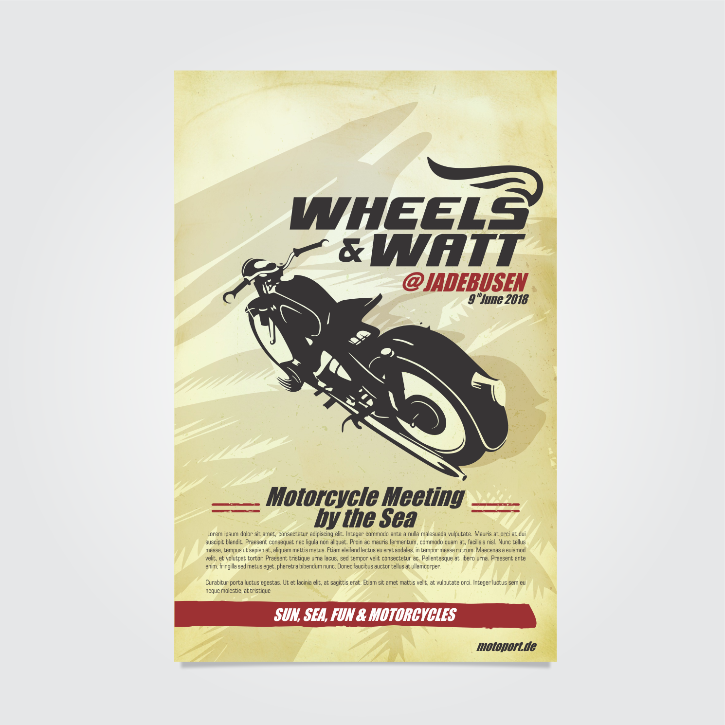 Logo Design by Artissan for MotoPort | Design #18373630