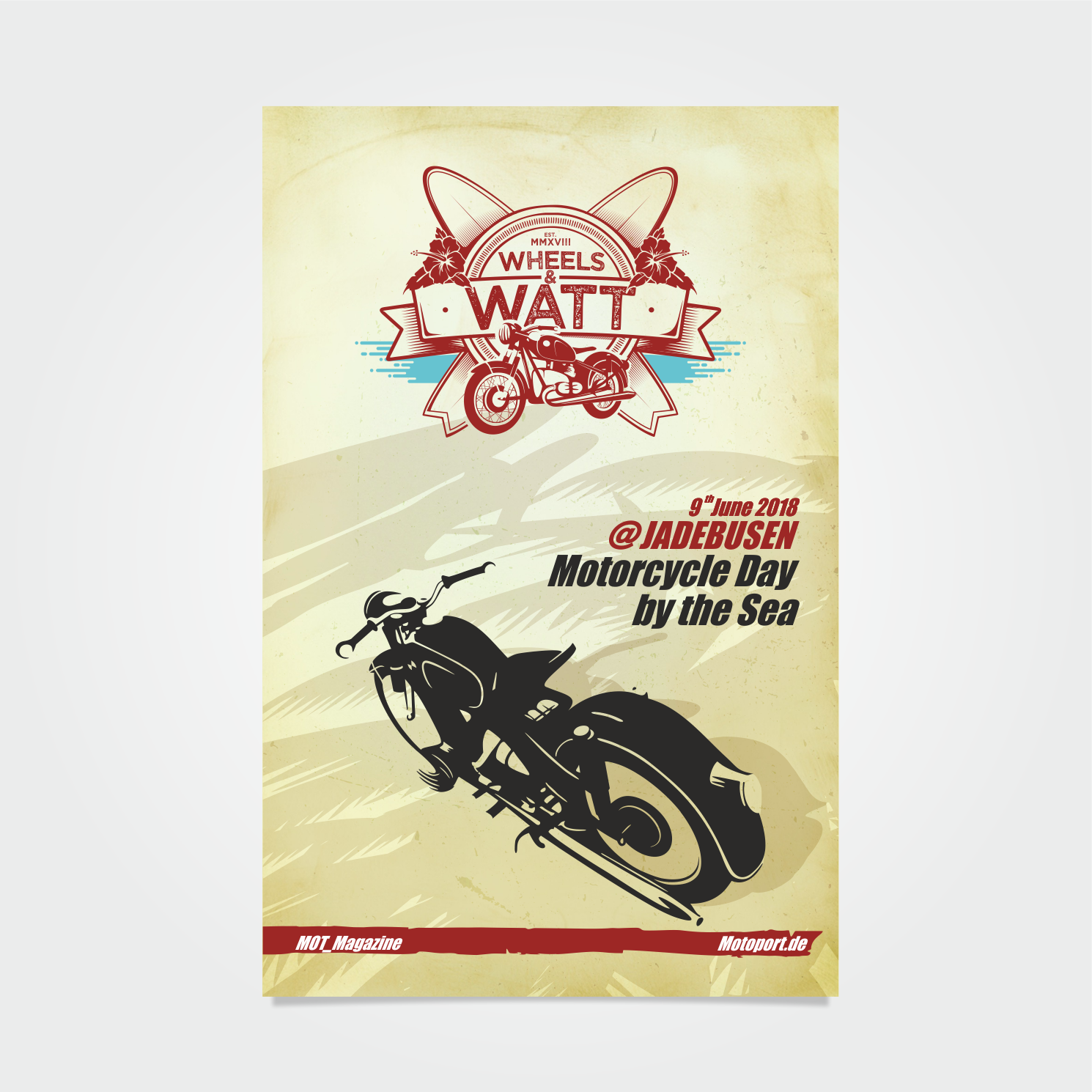 Logo Design by Artissan for MotoPort | Design #18482403