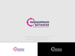 Logo Design by Kejo87 for Massagepraxis Bütikofer  | Design: #18218987