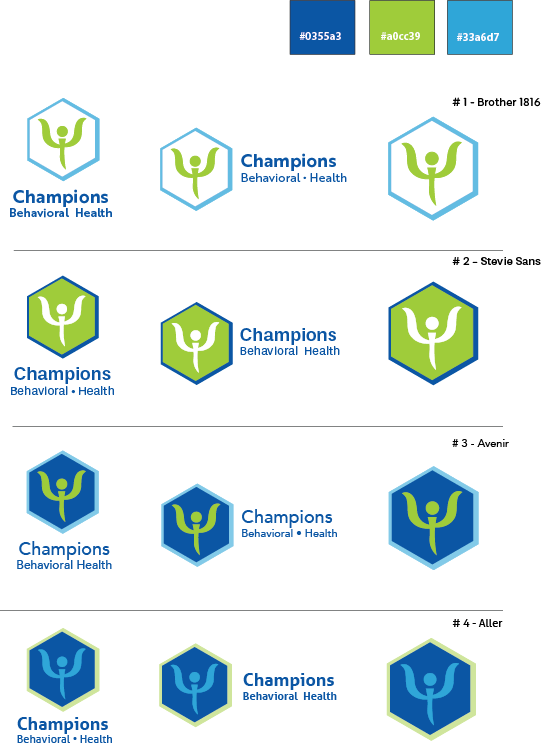 Logo Design by Msheahan for Champions Behavioral Health | Design #18250244