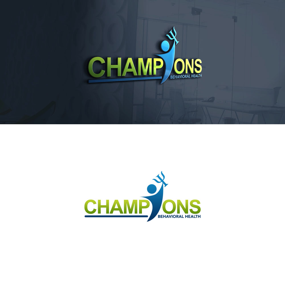 Logo Design by PsyPen for Champions Behavioral Health | Design #18241375